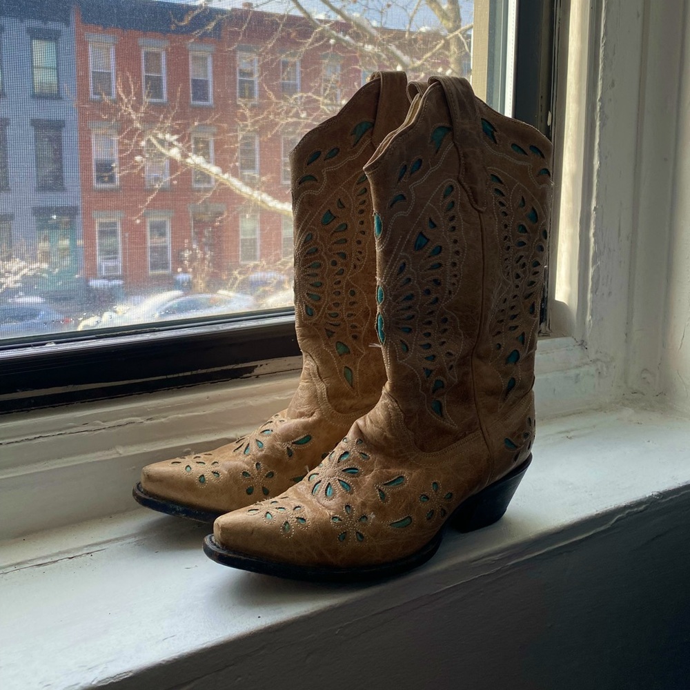 Vtg cowboy boots